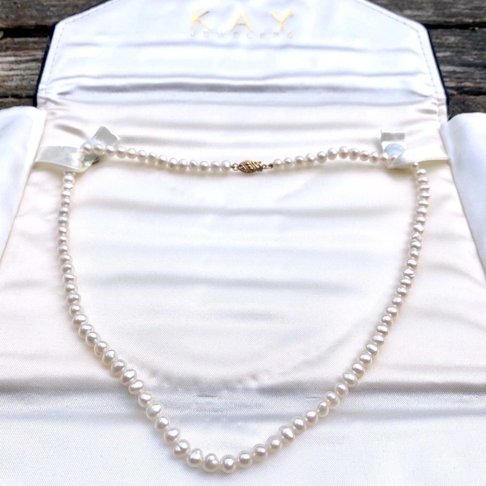 Kay Jewelers - Freshwater Pearl 14K Necklace